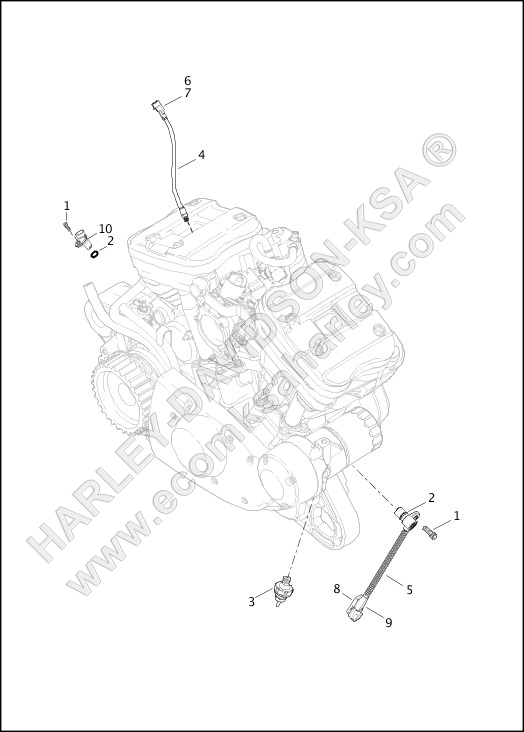 SENSORS AND SWITCHES, ENGINE
